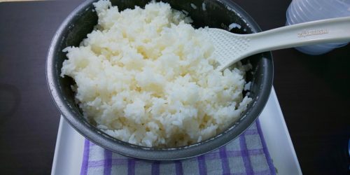 すぐにご飯をほぐす